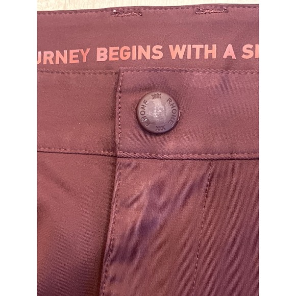 RHONE Other - Rhone Commuter Pants Mens 33 Burgundy‎ Slim Fit Flex-Knit Performance Trousers